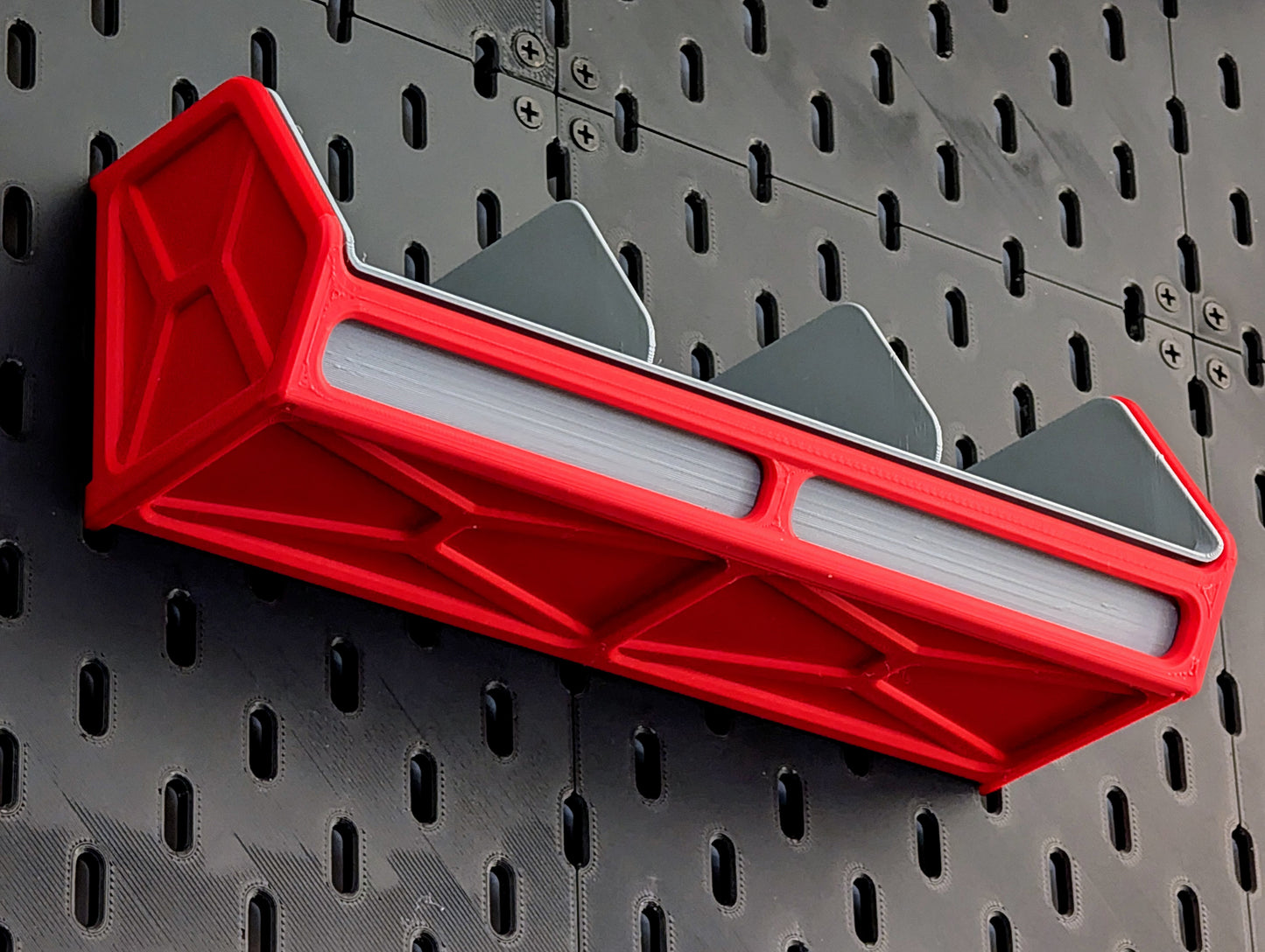 SKADIS Pegboard Storage Bin – Wall Mounted Space-Saving Organizer for Desk & Workshop