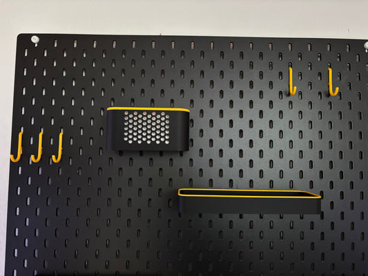Container Add-on for SKADIS Pegboard