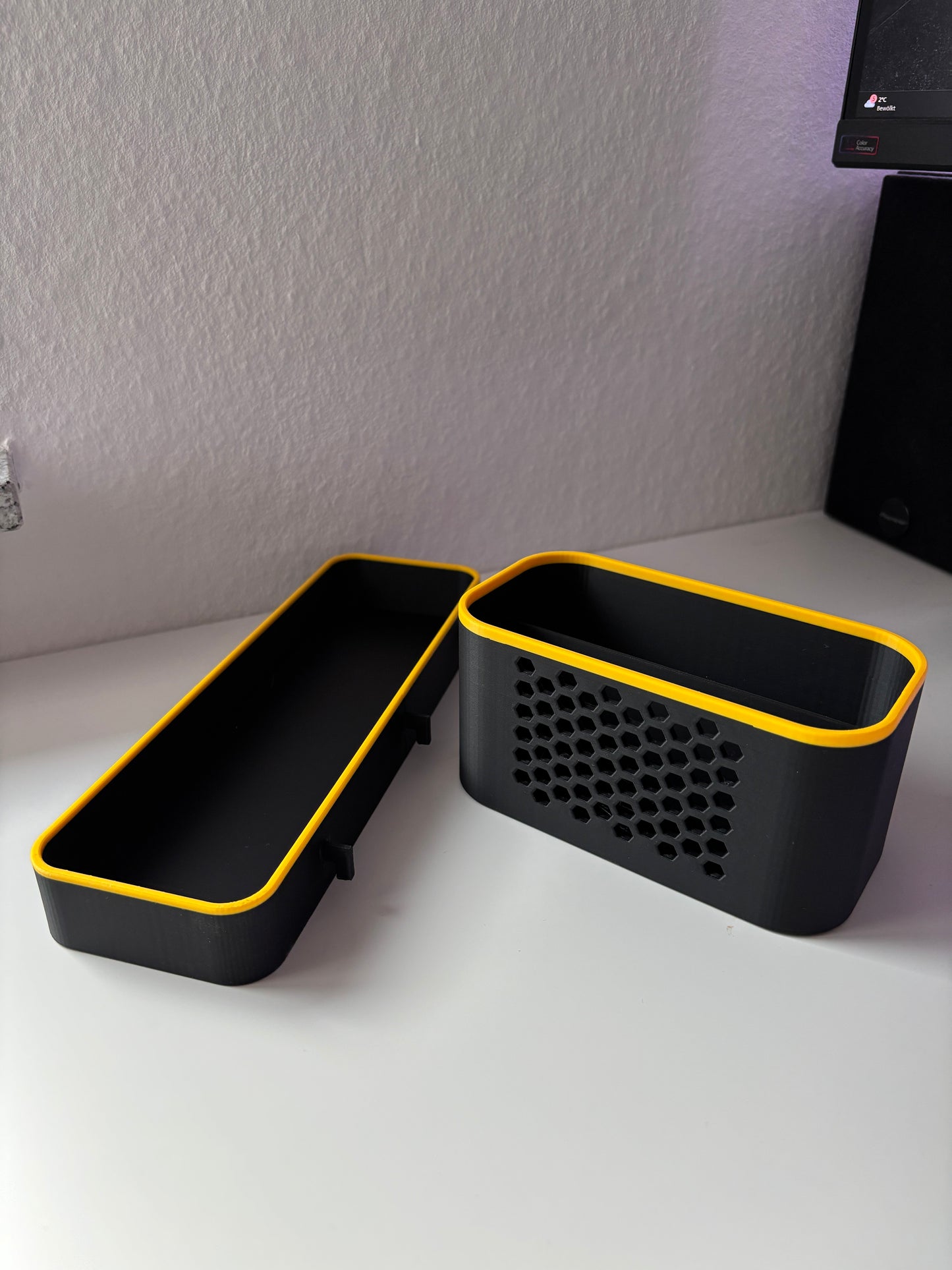 Container Add-on for SKADIS Pegboard
